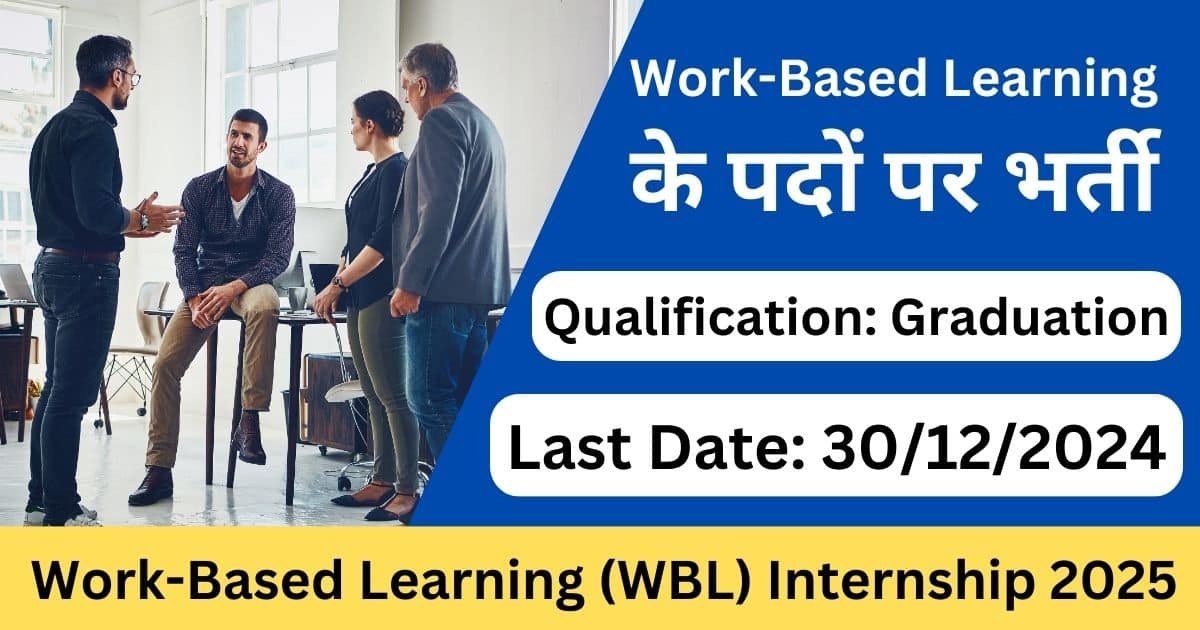 Work-Based Learning (WBL) Internship 2025-Exam lover