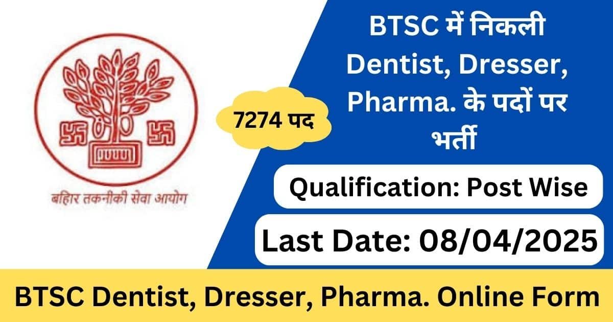 BTSC Recruitment 2025 Notification