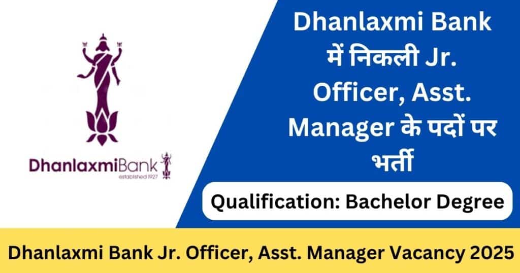 Dhanlaxmi Bank Recruitment 2025 Notification