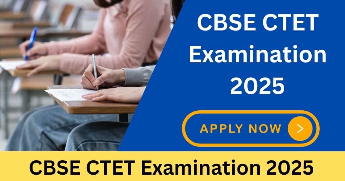 CTET 2025 Apply Online