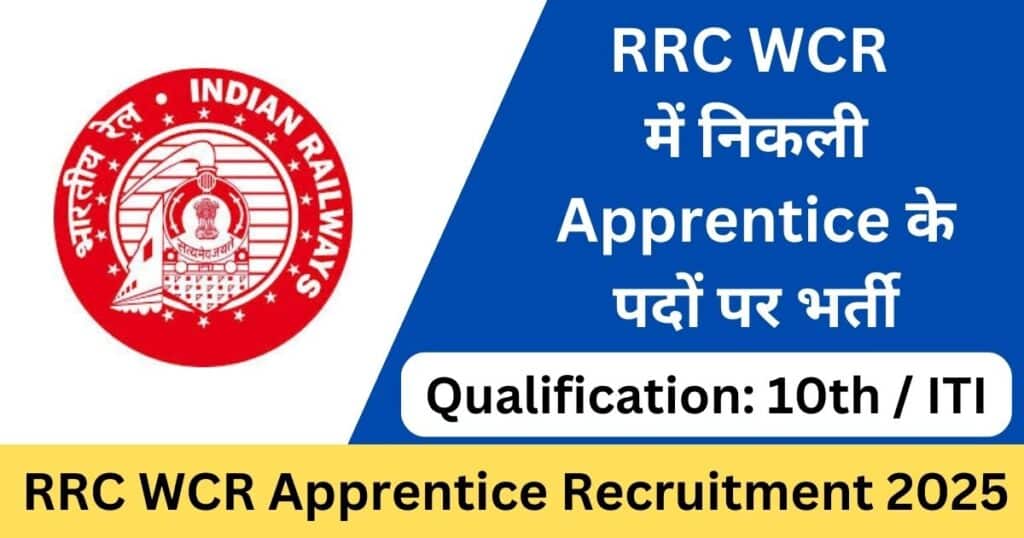 RRC WCR Apprentice Recruitment 2025