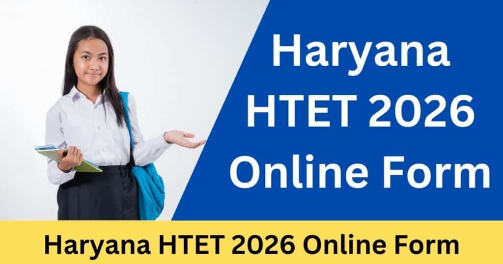 Haryana HTET 2026 Online Form