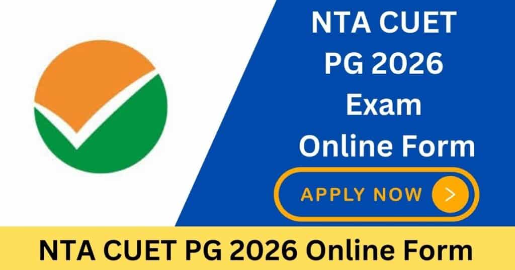 NTA CUET PG 2026 Online Form