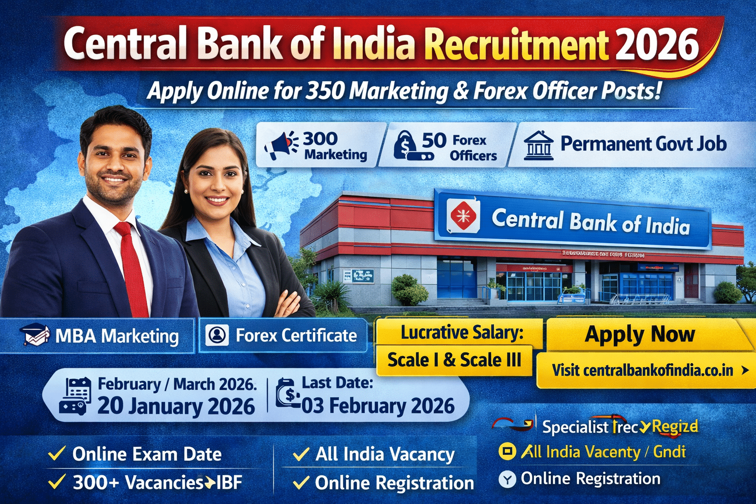 Central Bank of India Recruitment 2026