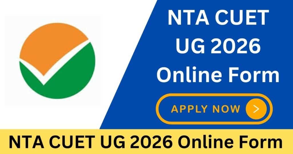 NTA CUET UG 2026 Online Form