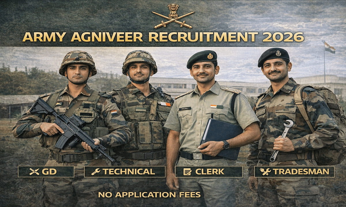 Indian Army Agniveer Online Form 2026