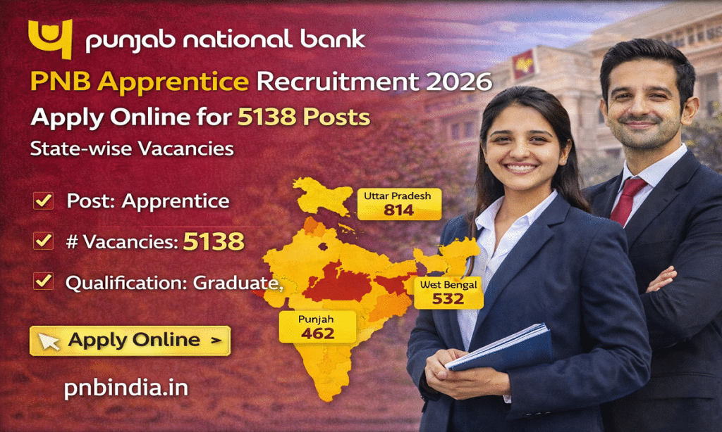 PNB Apprentice Recruitment 2026