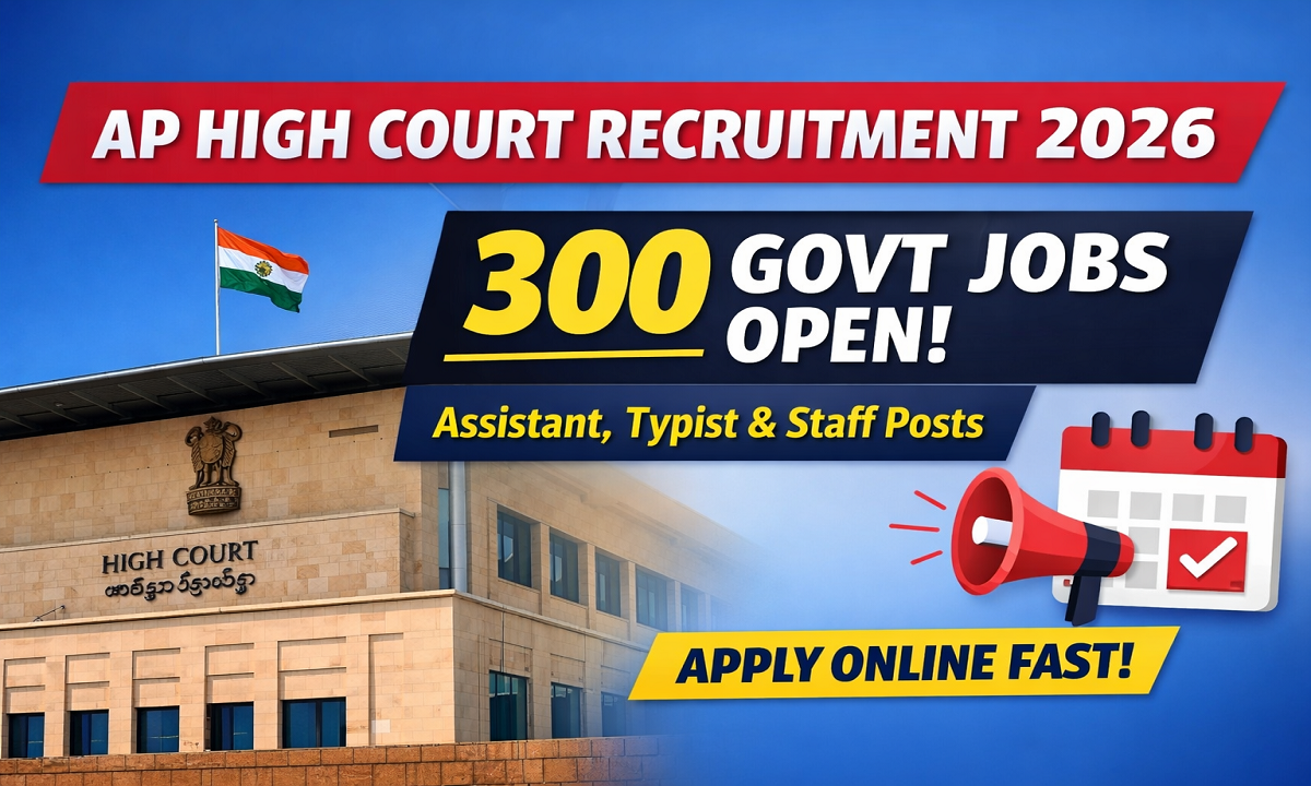 AP High Court Vacancy 2026