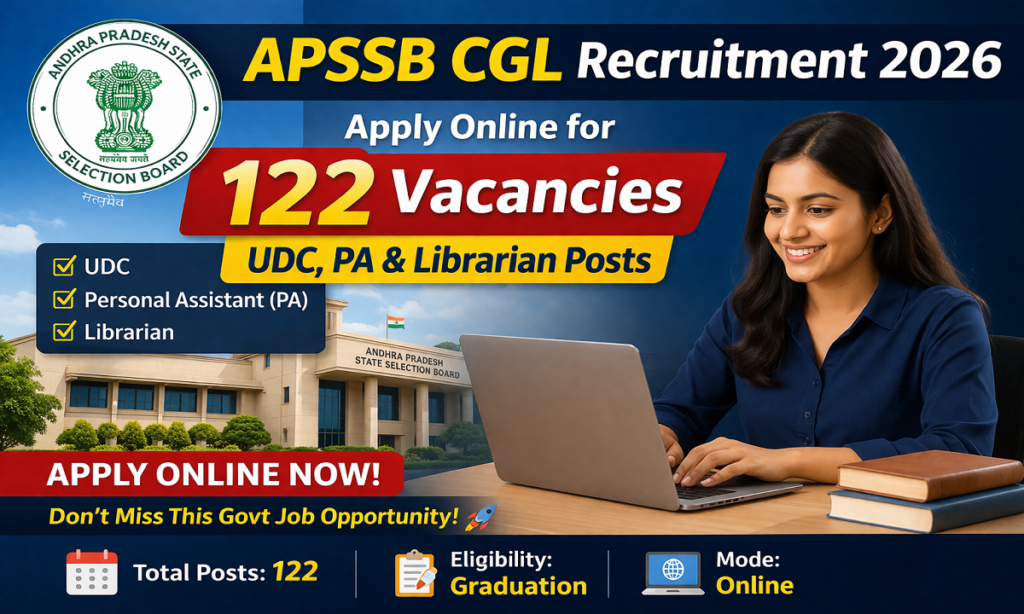 APSSB CGL Recruitment 2026