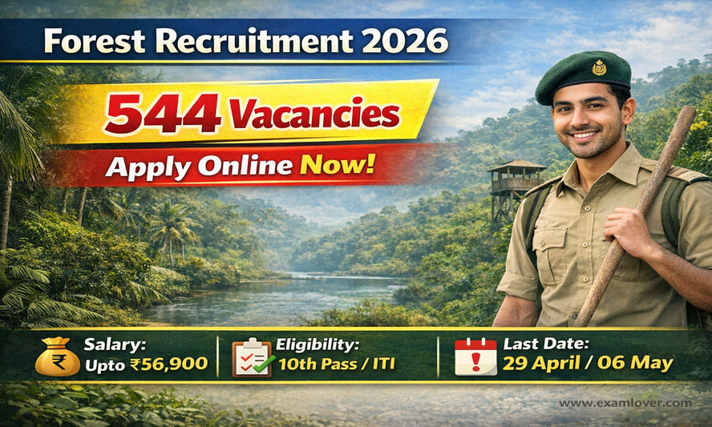 Andaman Nicobar Forest Department Vacancy 2026