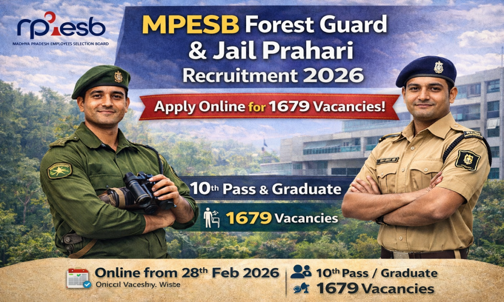 MPESB Forest Guard Recruitment 2026
