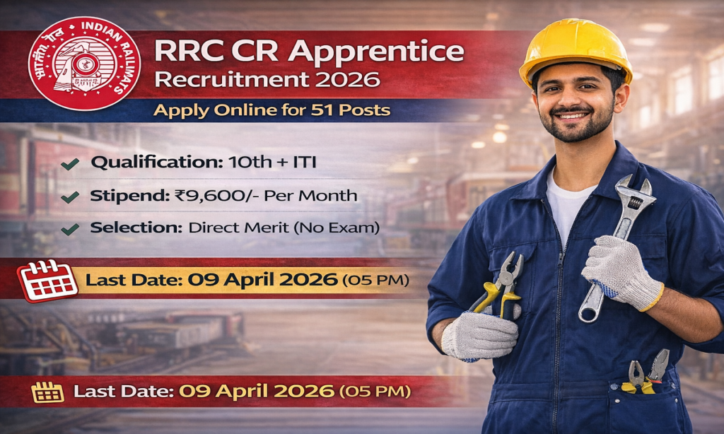 RRC CR Apprentice Vacancy 2026