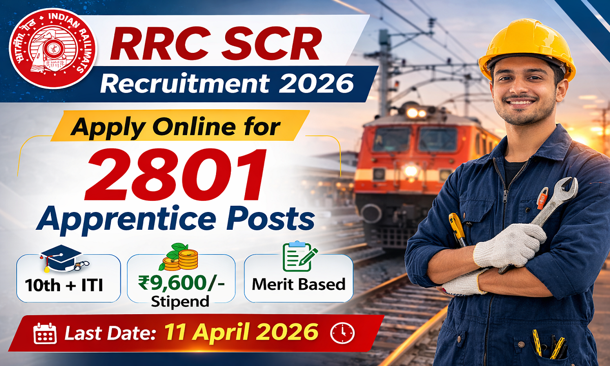 RRC SCR Apprentice Vacancy 2026