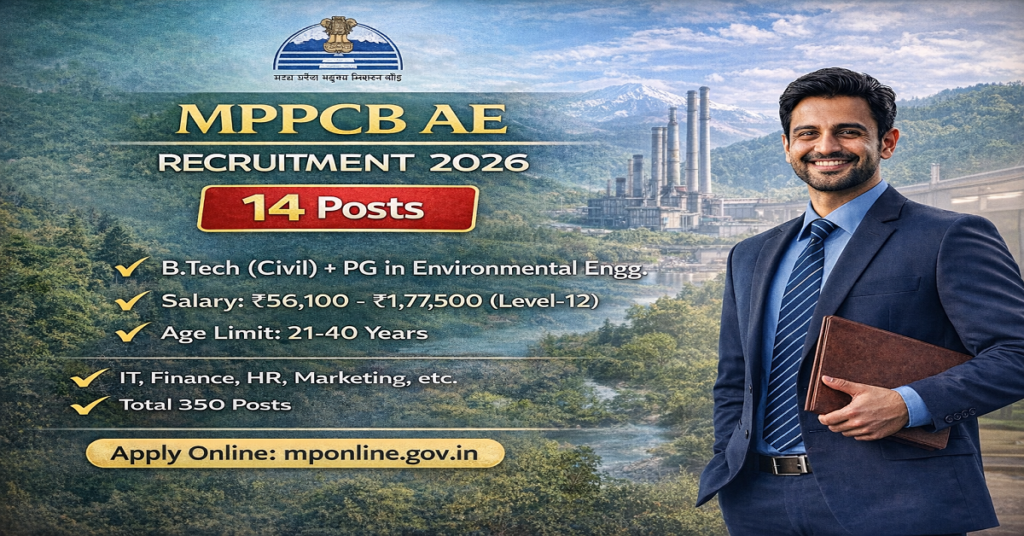 MPPCB Assistant Engineer Environment Recruitment 2026