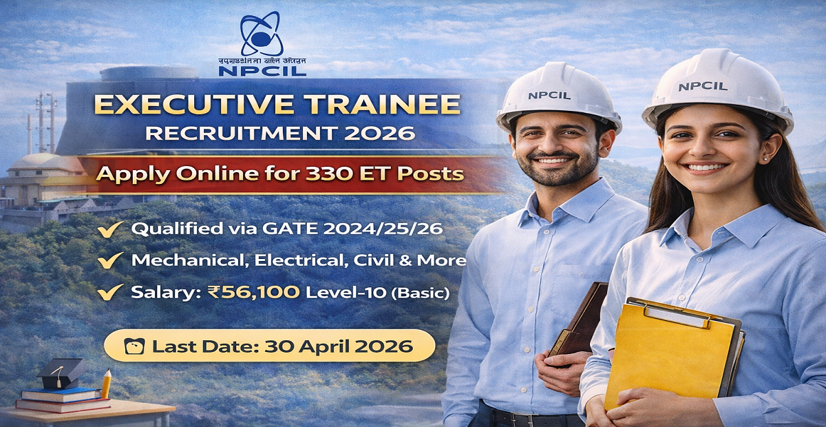 NPCIL ET Online Form 2026