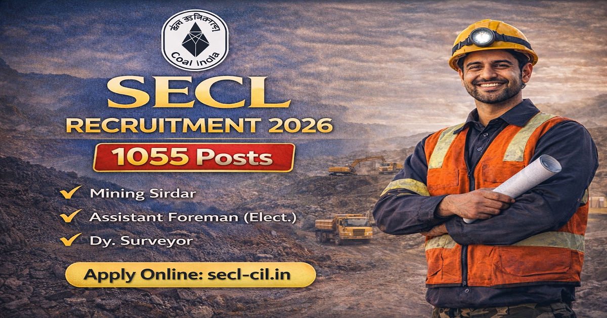 SECL Mining Sirdar Vacancy 2026