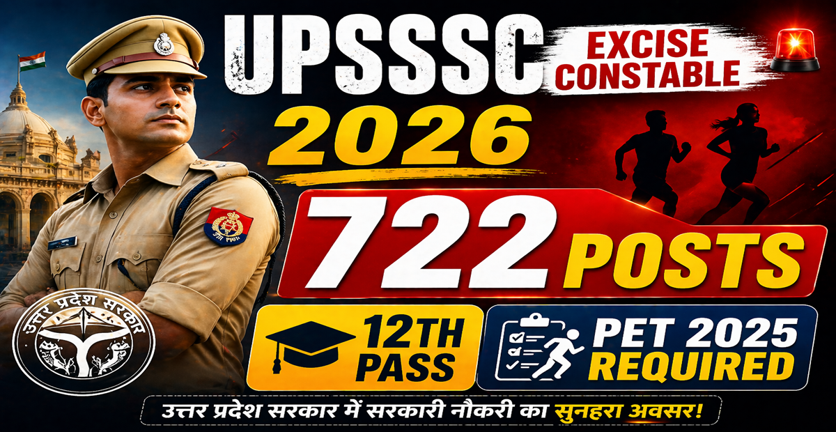 UPSSSC Excise Constable Recruitment 2026