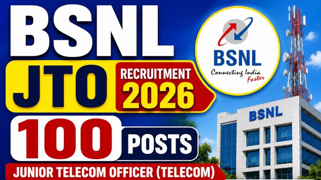 BSNL JTO Recruitment 2026