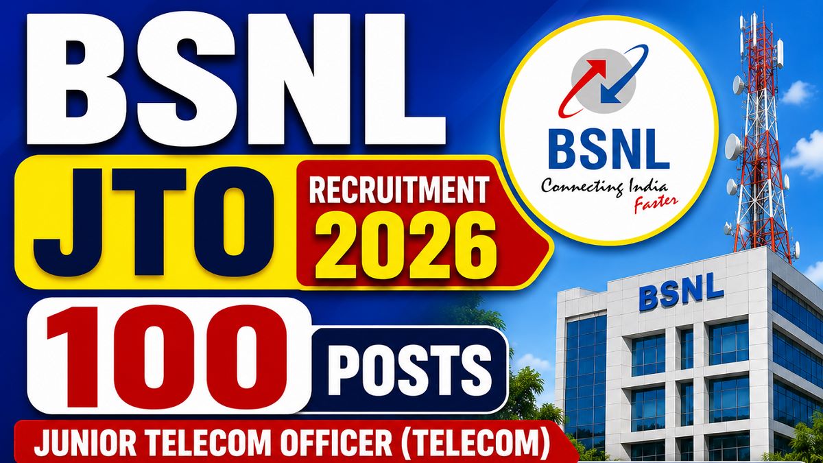 BSNL JTO Recruitment 2026