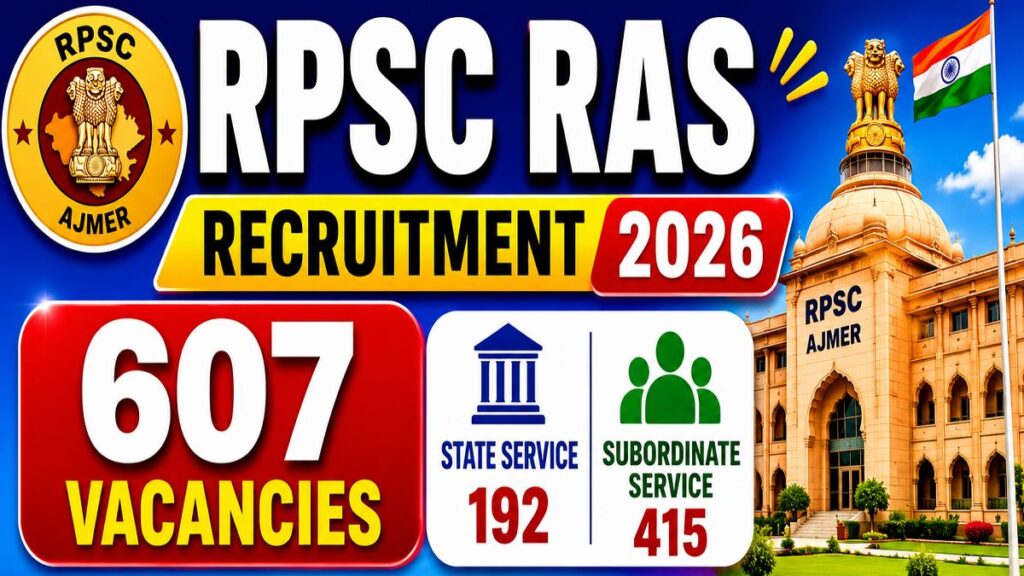 RPSC RAS Recruitment 2026