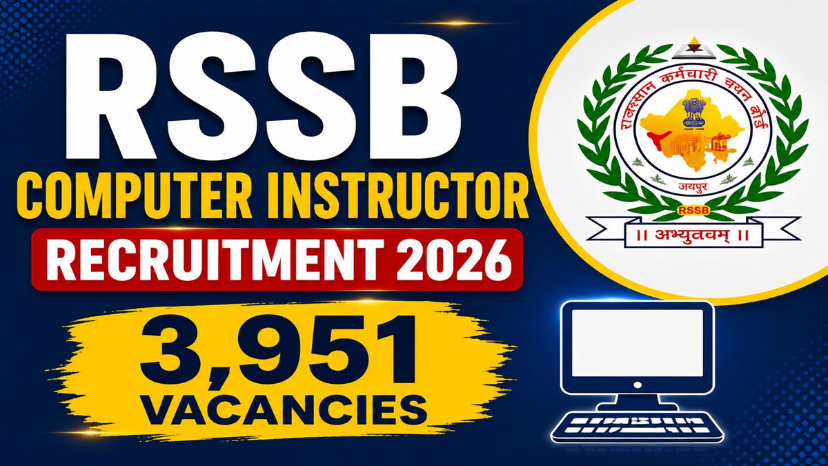 RSSB Computer Instructor Recruitment 2026 Apply for 3951 Posts