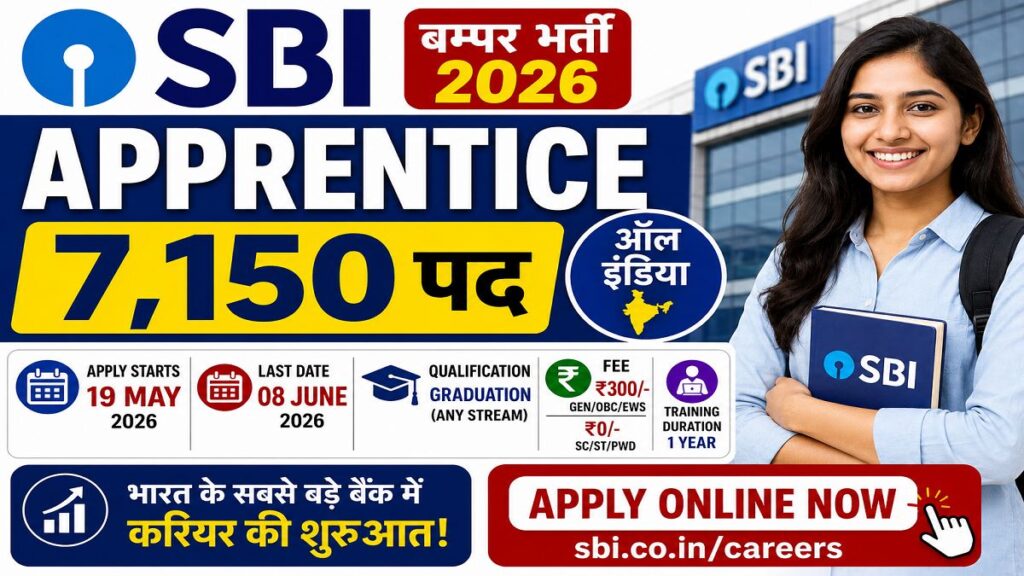 SBI Apprentice Recruitment 2026