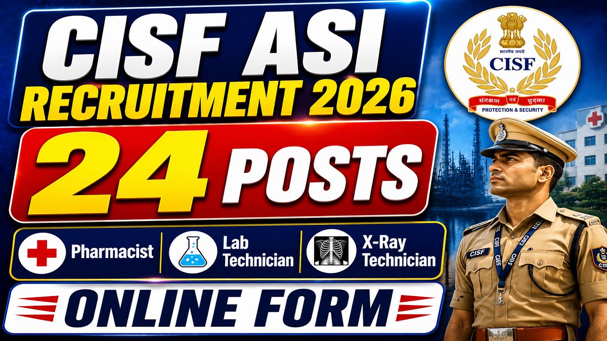 CISF Para Medical Staff Recruitment 2026
