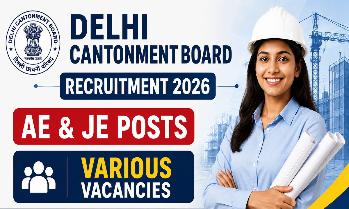 Delhi Cantonment Board Recruitment 2026