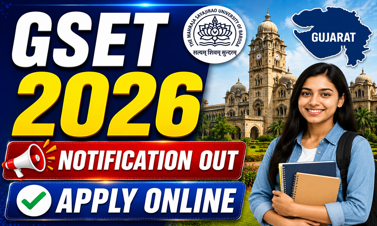 Gujarat SET 2026 Apply Online