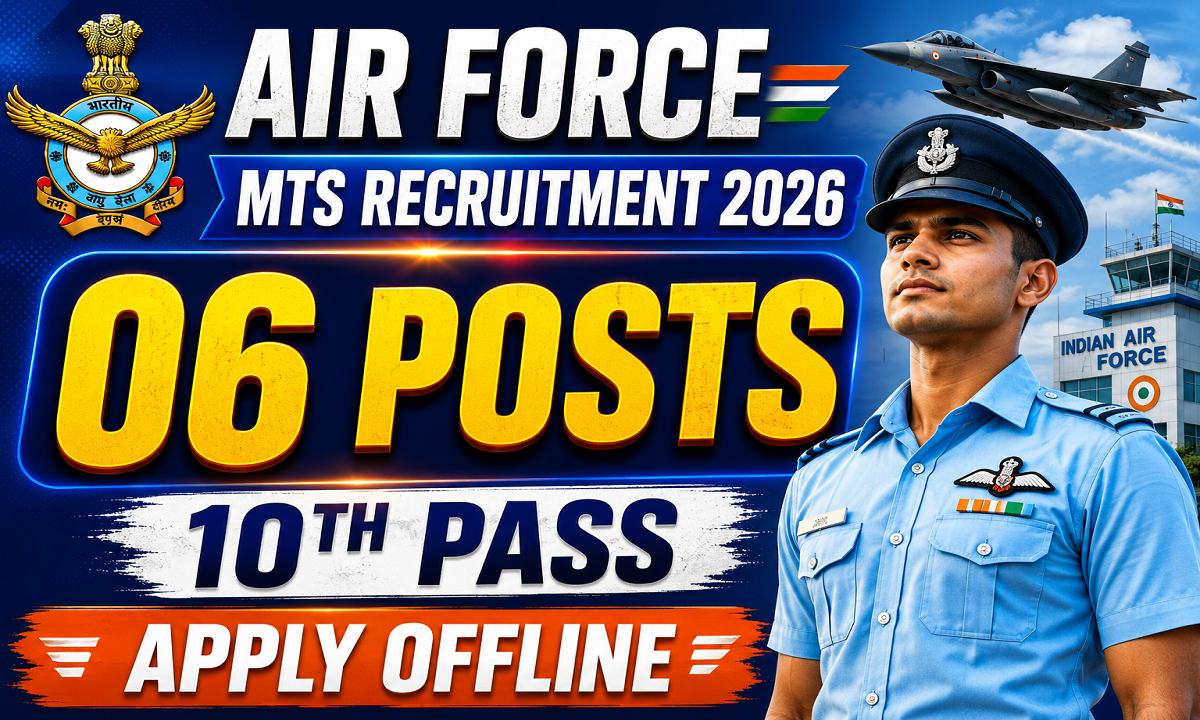 Indian Air Force MTS Recruitment 2026
