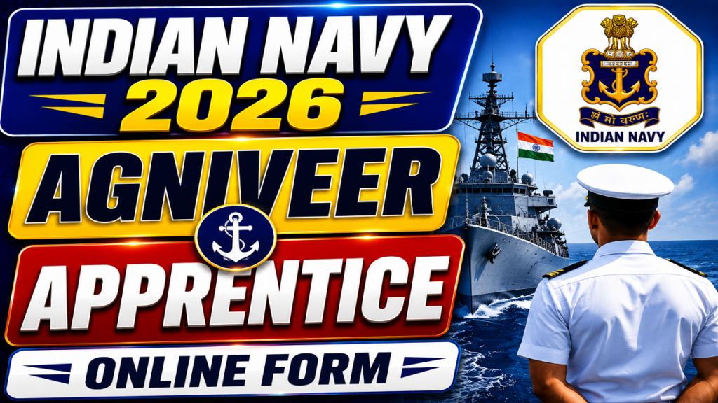 Indian Navy Agniveer Apprentice Recruitment 2026