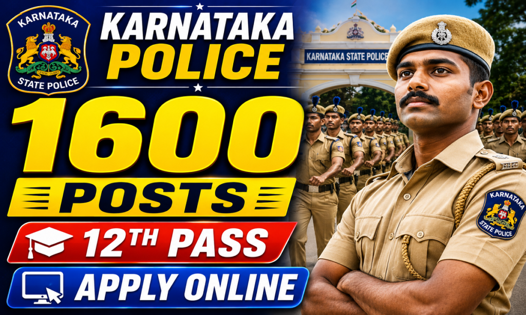 Karnataka Armed Police Constable Recruitment 2026