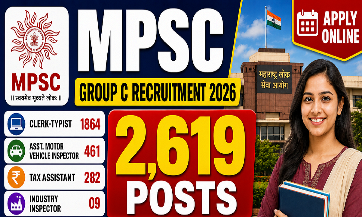 MPSC Group C Recruitment 2026