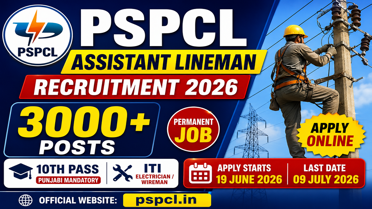 Punjab PSSSB Line Superintendent Recruitment 2026