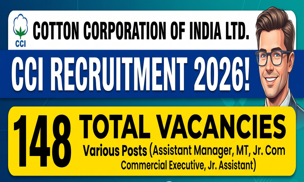 Cotton Corporation of India Recruitment 2026