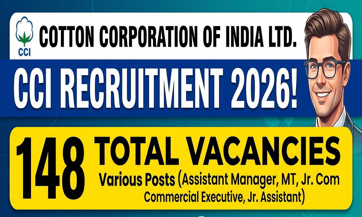 Cotton Corporation of India Recruitment 2026