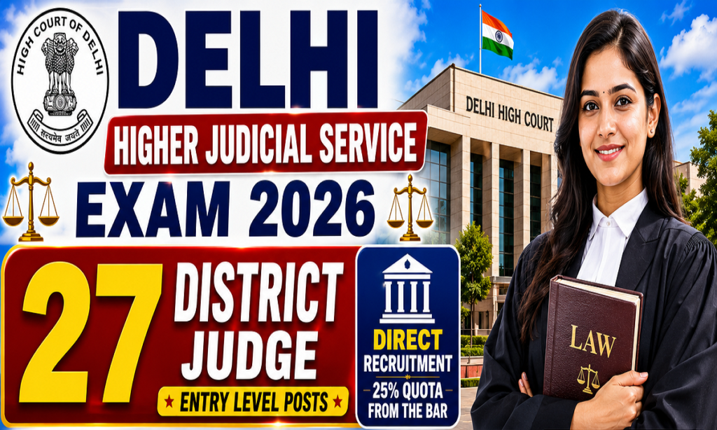 Delhi Higher Judicial Service Exam 2026
