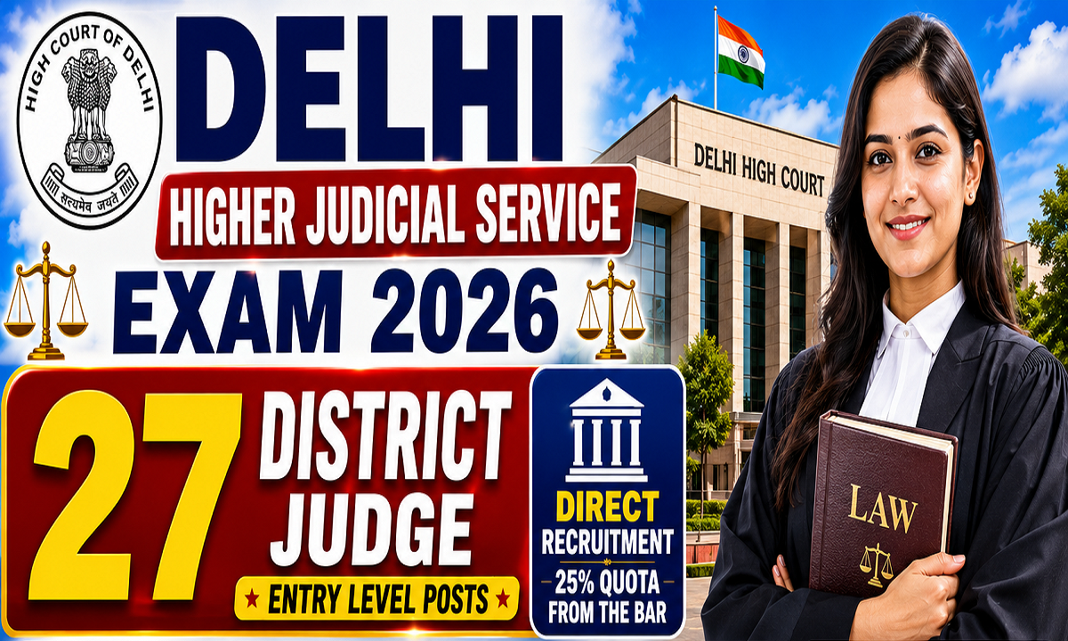 Delhi Higher Judicial Service Exam 2026