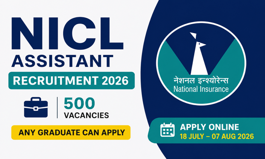 NICL Assistant Recruitment 2026