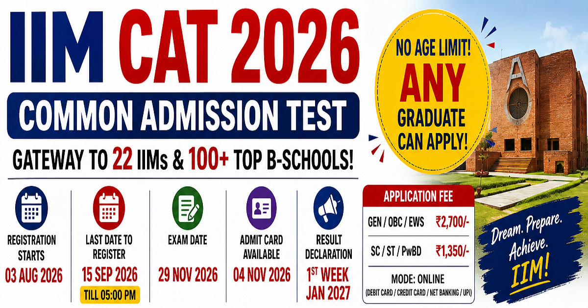 IIM CAT 2026