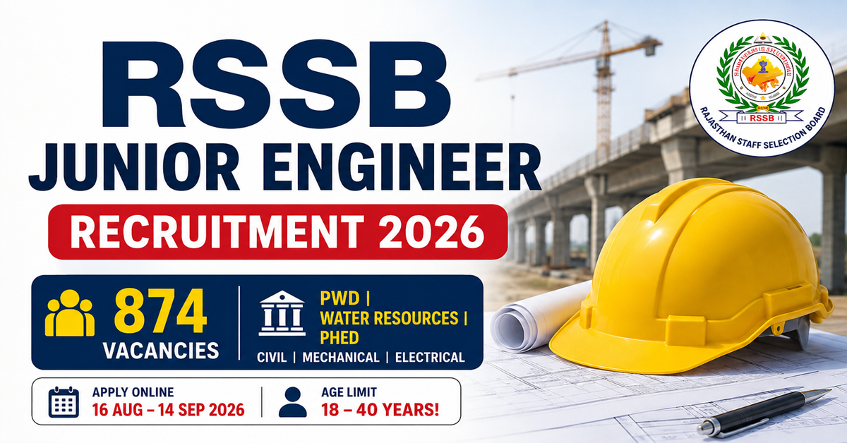 RSSB Junior Engineer JEN Recruitment 2026